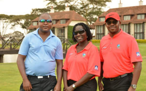 L-R: Tony Mwangi, Dr Auma Obama, Robert Muthomi